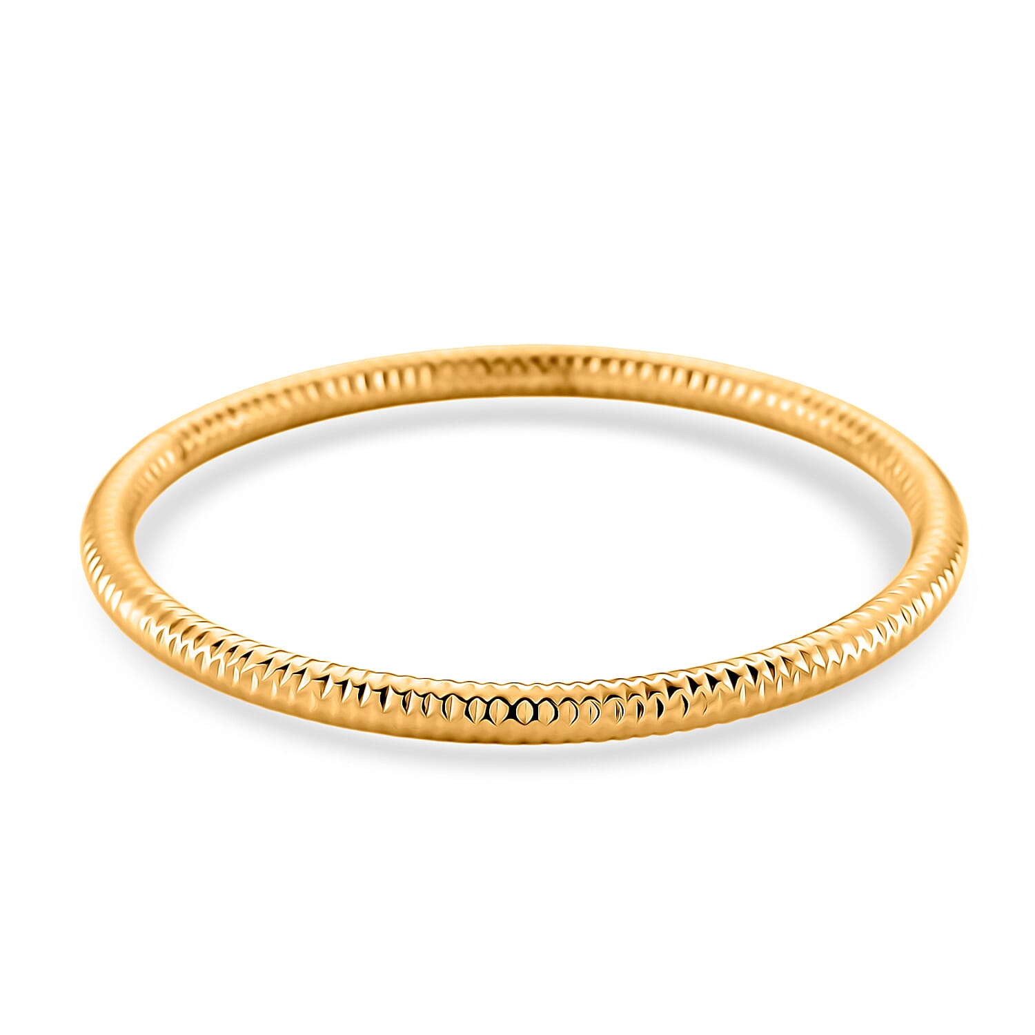 Naga Yellow Gold Bangle (Size 8)
