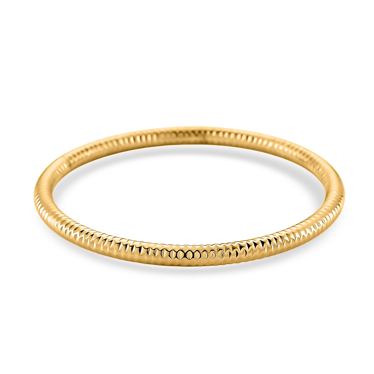 Naga Yellow Gold Bangle (Size 8)