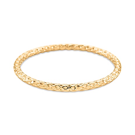 DESIGNER INSPIRED Gold Plated Bangle (8 inch)