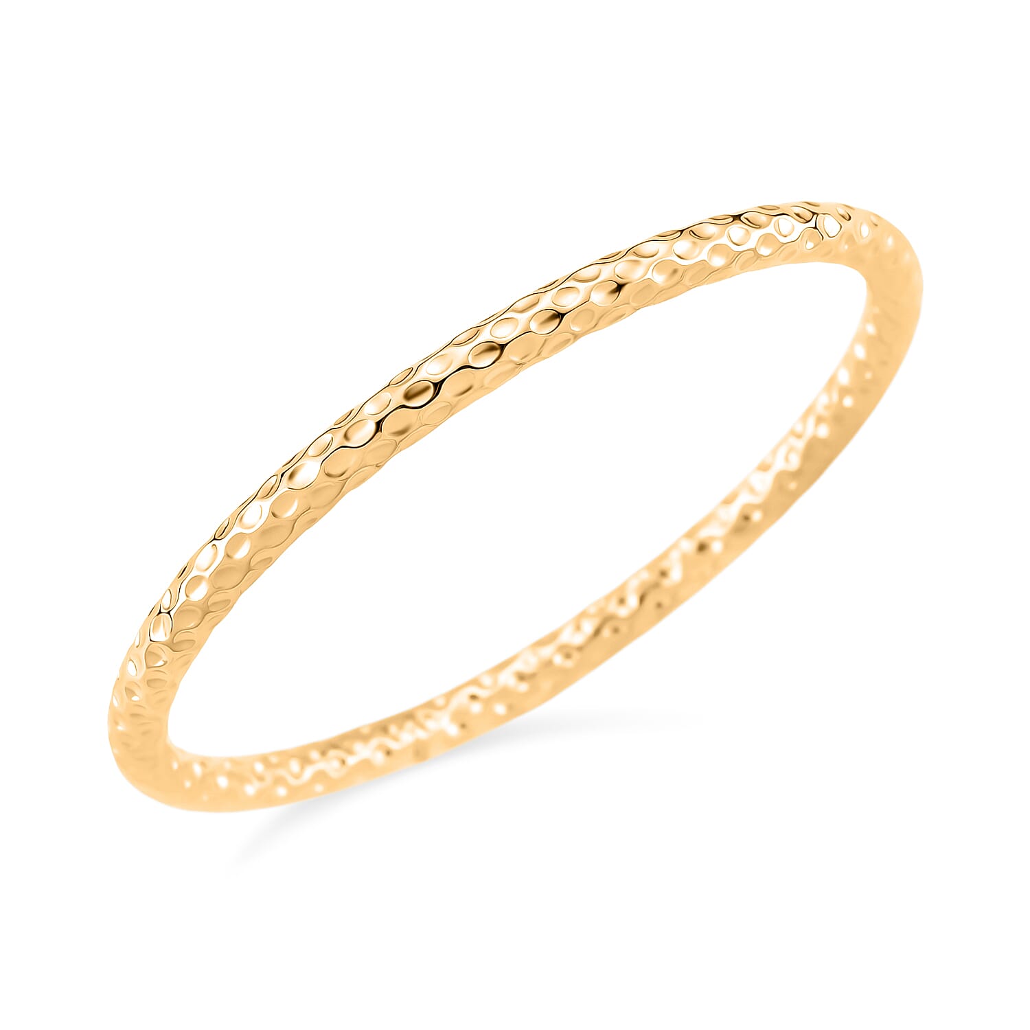 DESIGNER INSPIRED Gold Plated Bangle (8 inch)