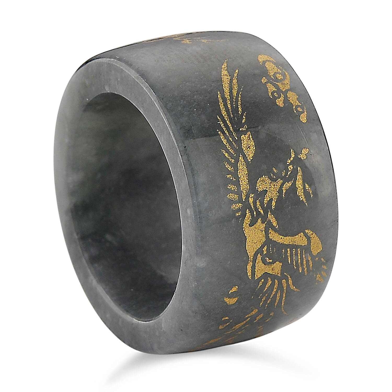 Natural Type A Jadeite Ring 35.00 Ct.