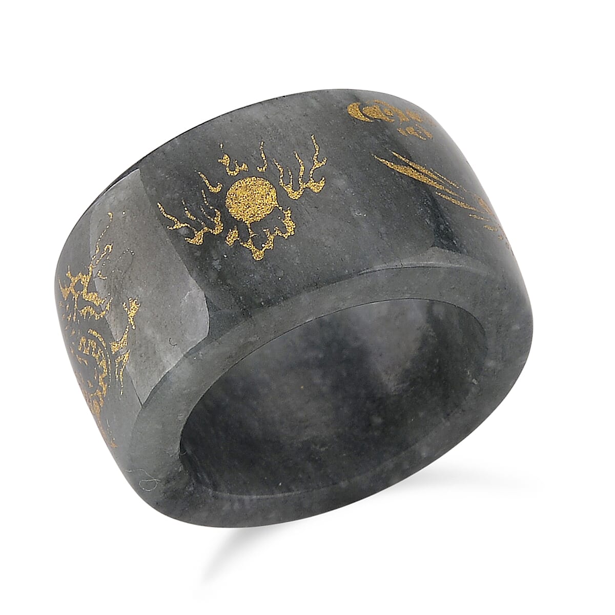 Natural Type A Jadeite Ring 35.00 Ct.