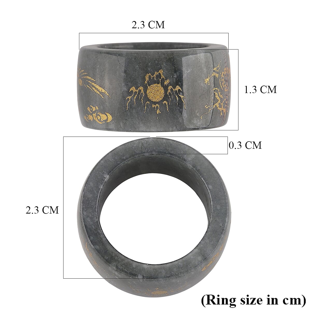 Natural Type A Jadeite Ring 35.00 Ct.