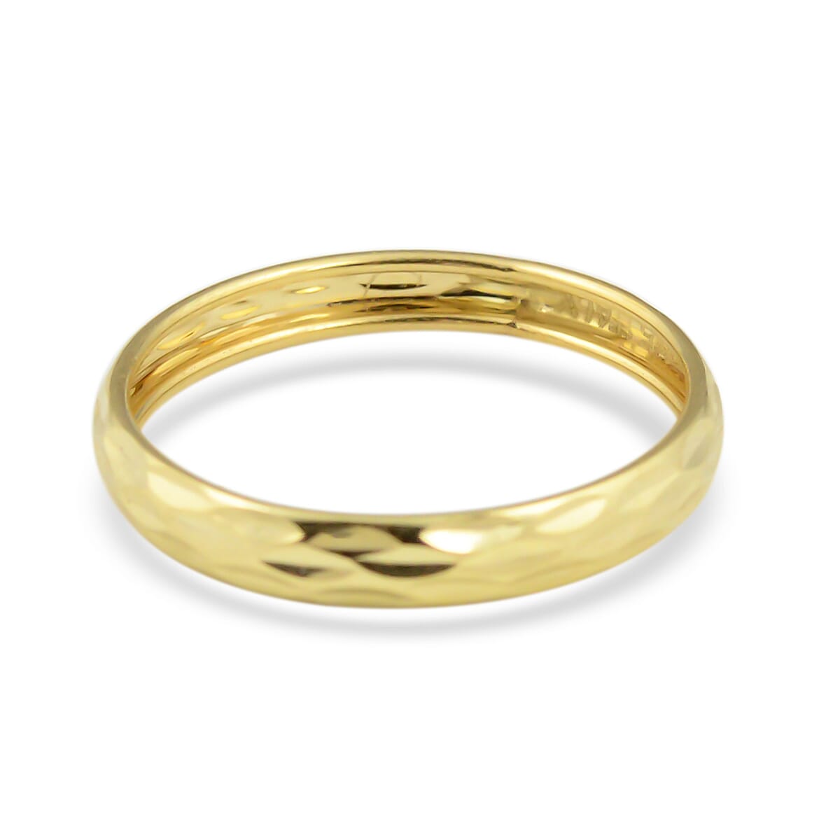 9K Yellow Gold Band Ring
