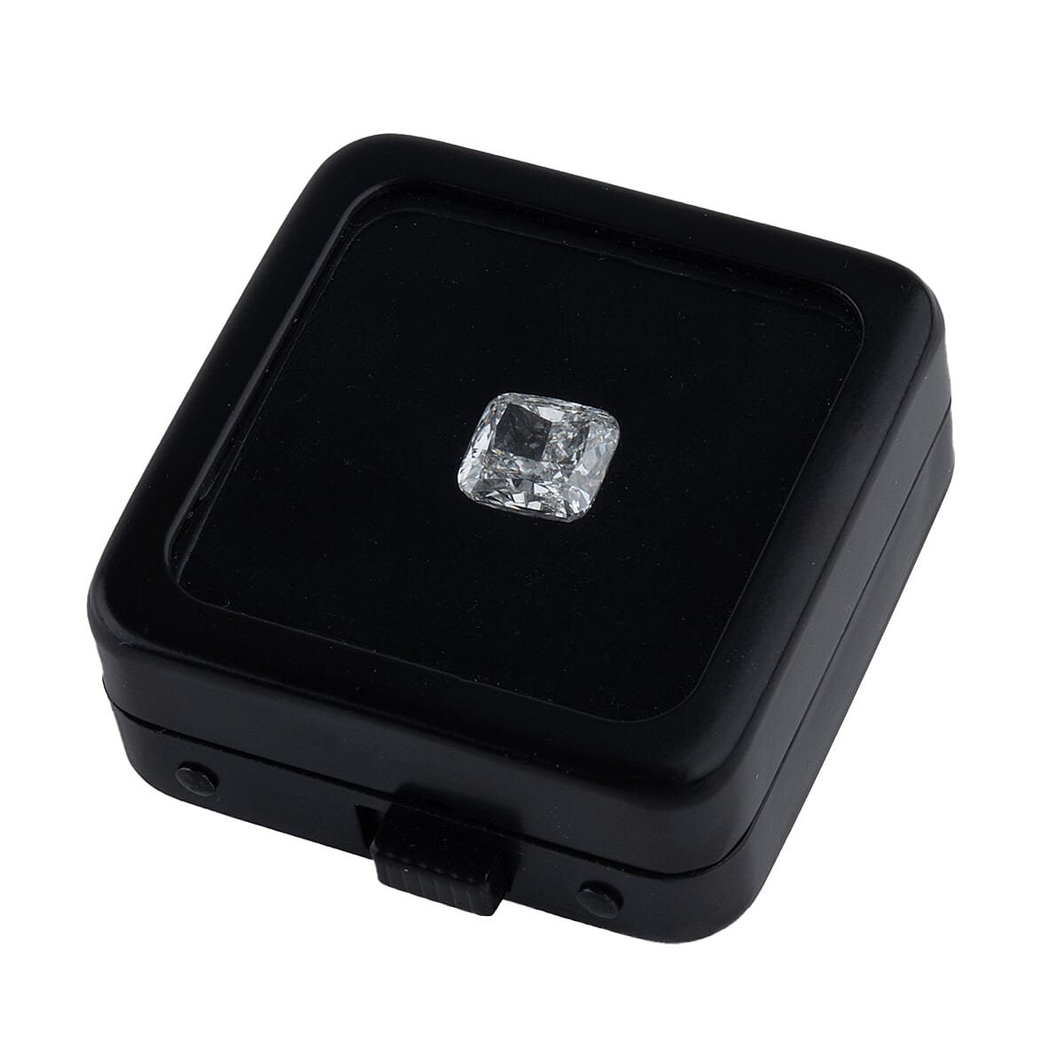 IGI Certified Lab Grown Diamond (VS2-E) Cushion Cut Gemstone (8.23 x 7.79 x 5.14 MM) 3.00 Ct.