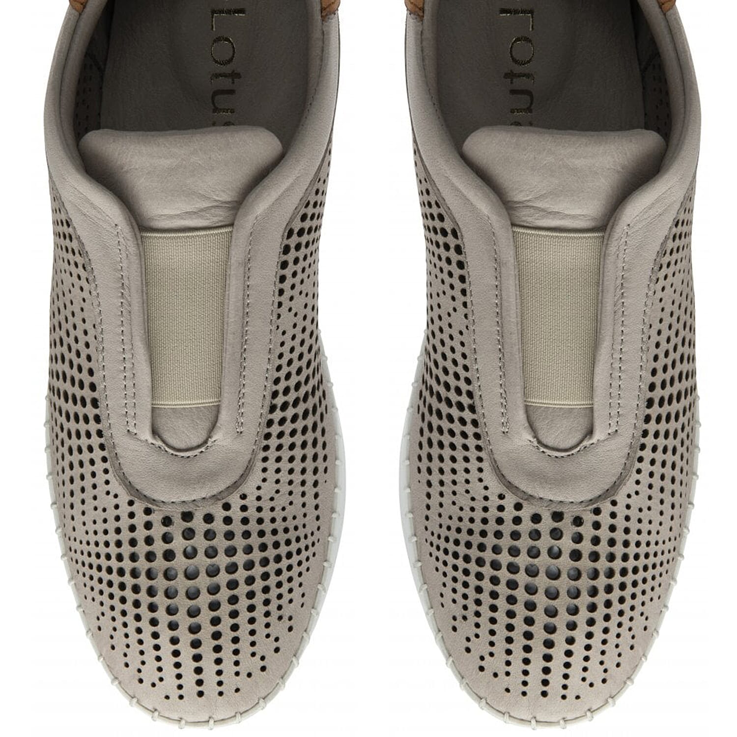 Lotus Womens Lorena Breathable Leather Trainers (Size 3) - Mint