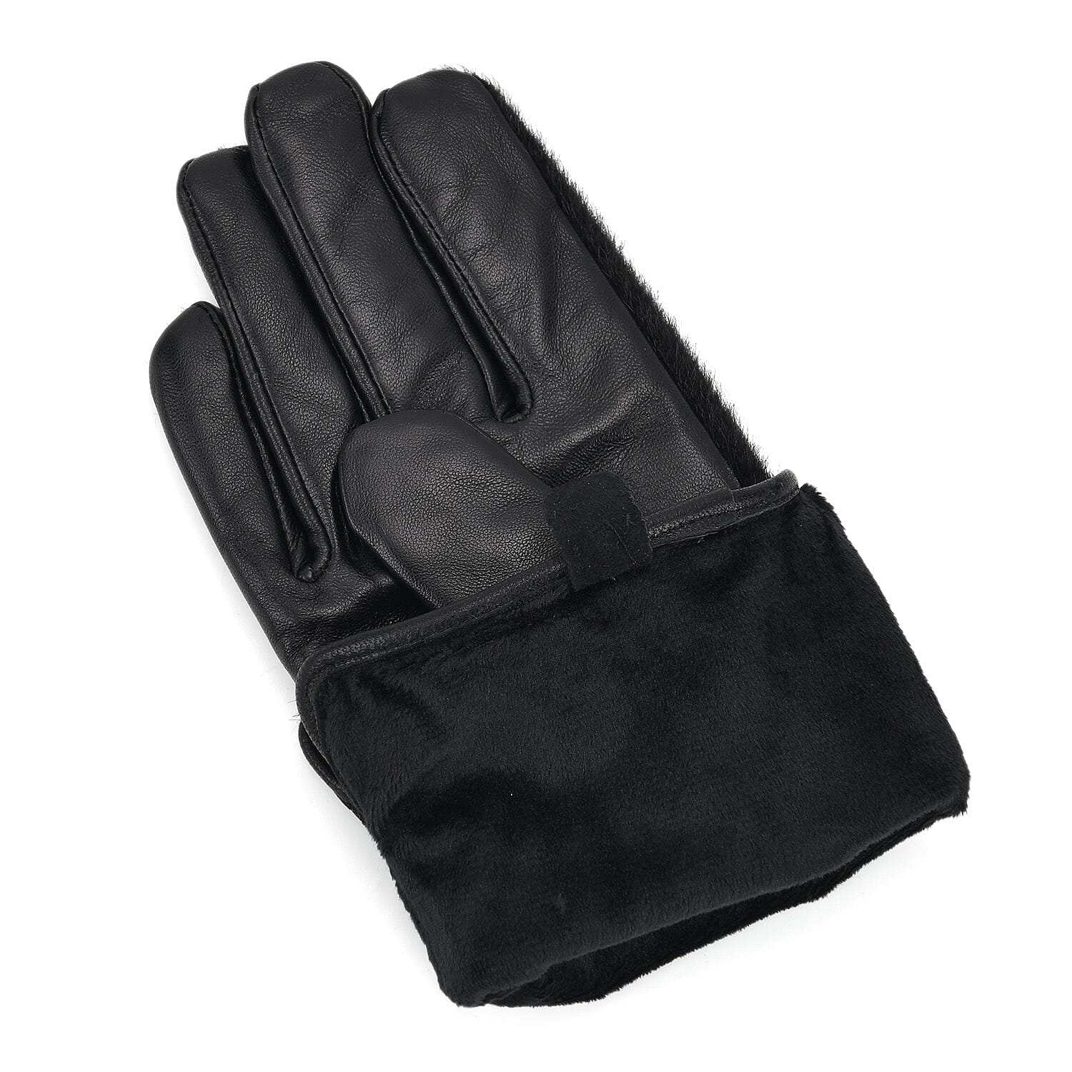 Luxurious Sheepskin Gloves (24 x 9cm) - Black