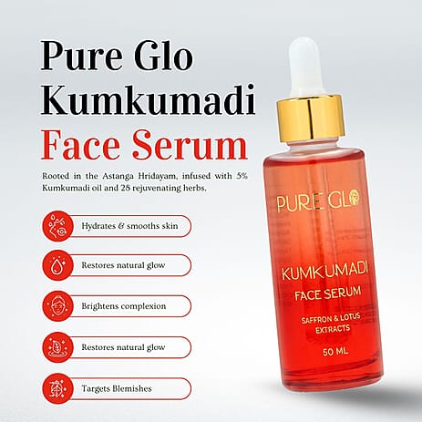 Pure Glo Kumkumadi Facial Serum - 50 ml