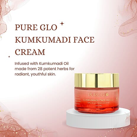 Pure Glo Kumkumadi Facial Cream with SPF 50 - 100ml