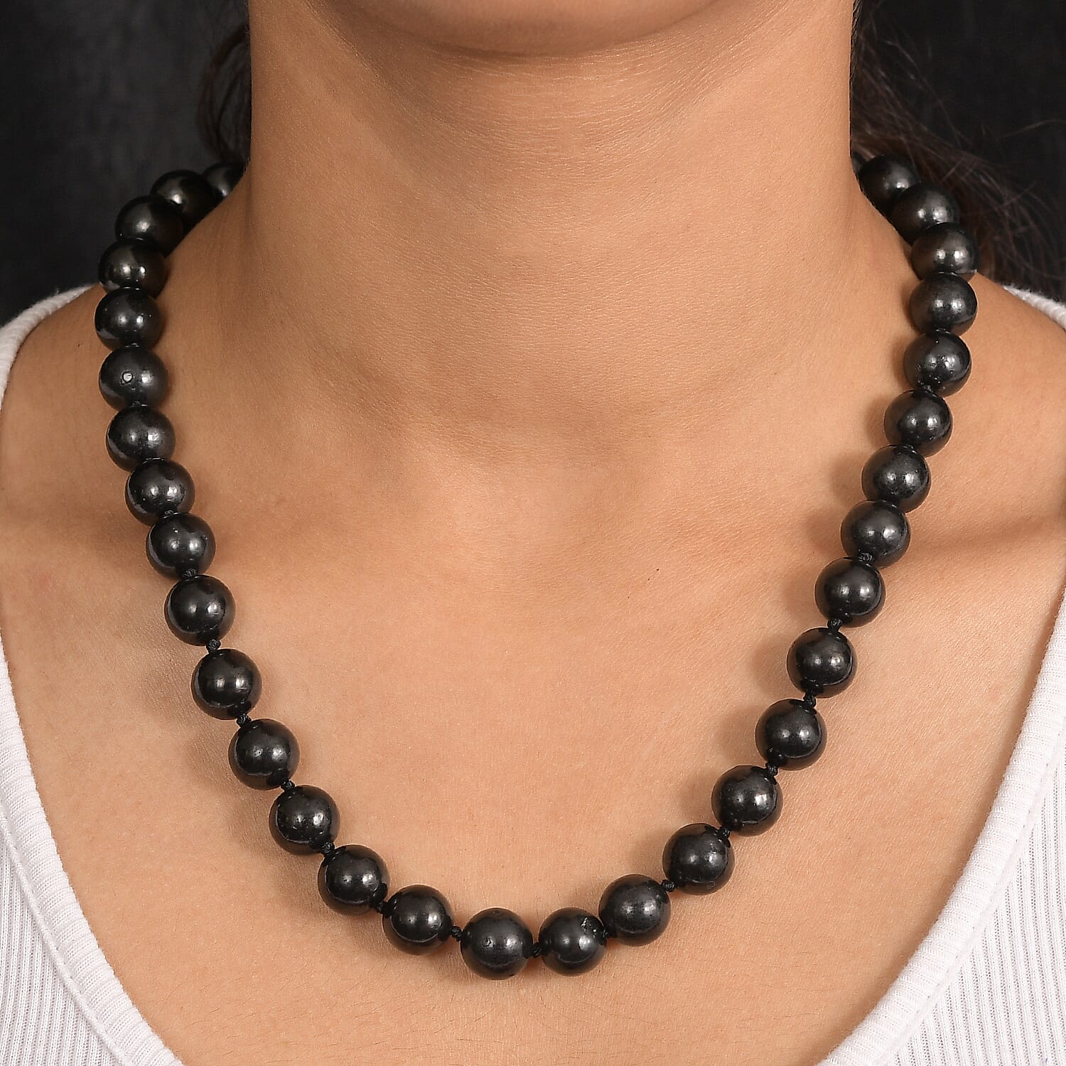 EverTrue - Shungite Necklace (Size - 20-1 Ext) 400.00 Ct.
