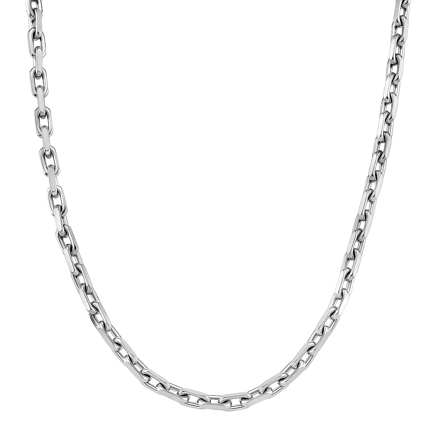 Heavy Cable Necklace (Size - 20) with Lobster Clasp