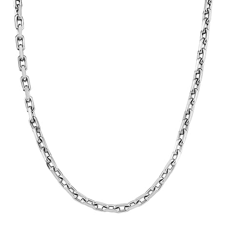 Heavy Cable Necklace (Size - 20) with Lobster Clasp