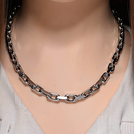 Heavy Cable Necklace (Size - 20) with Lobster Clasp