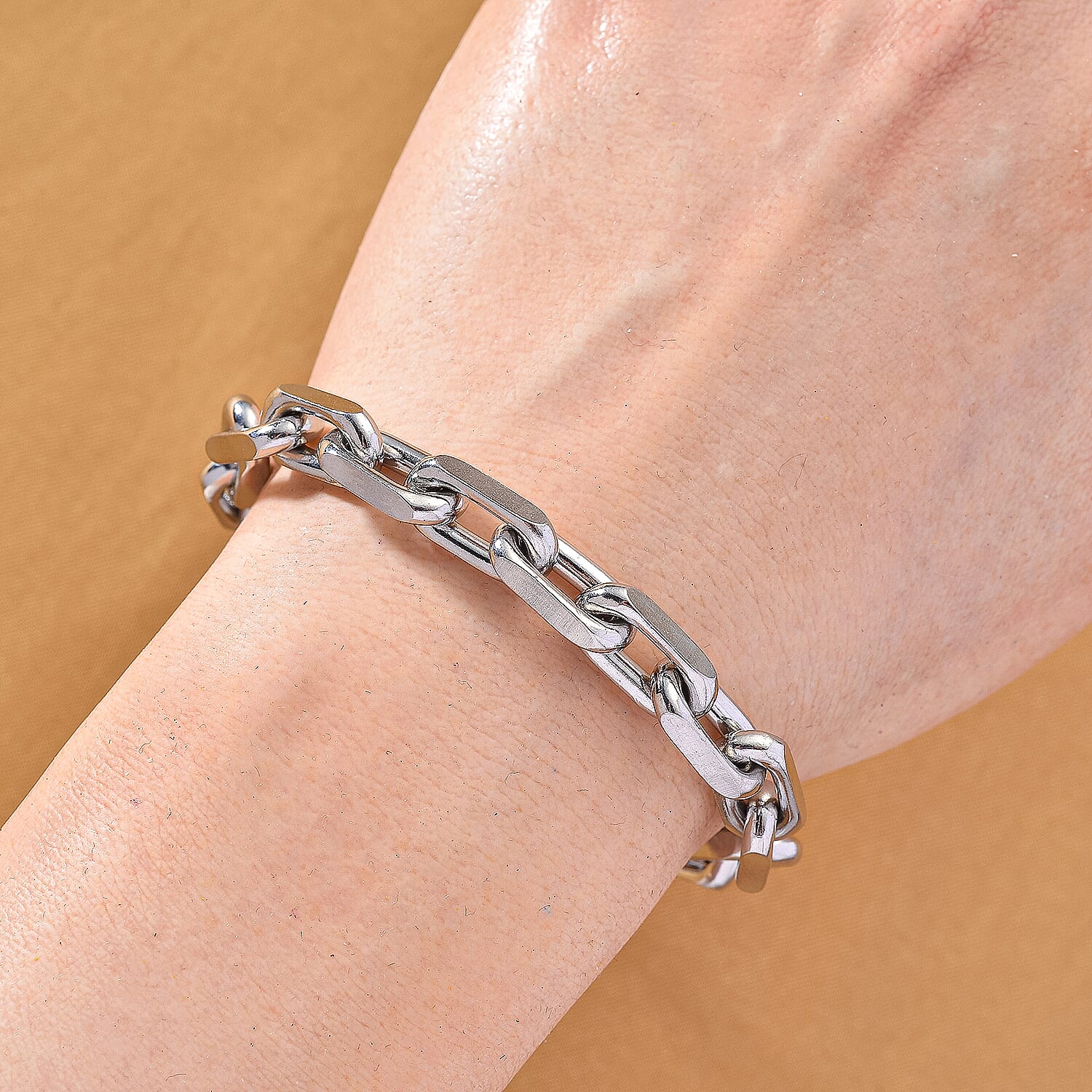 Cable Bracelet (Size - 7.5 + 1.5 Ext) with Lobster Clasp