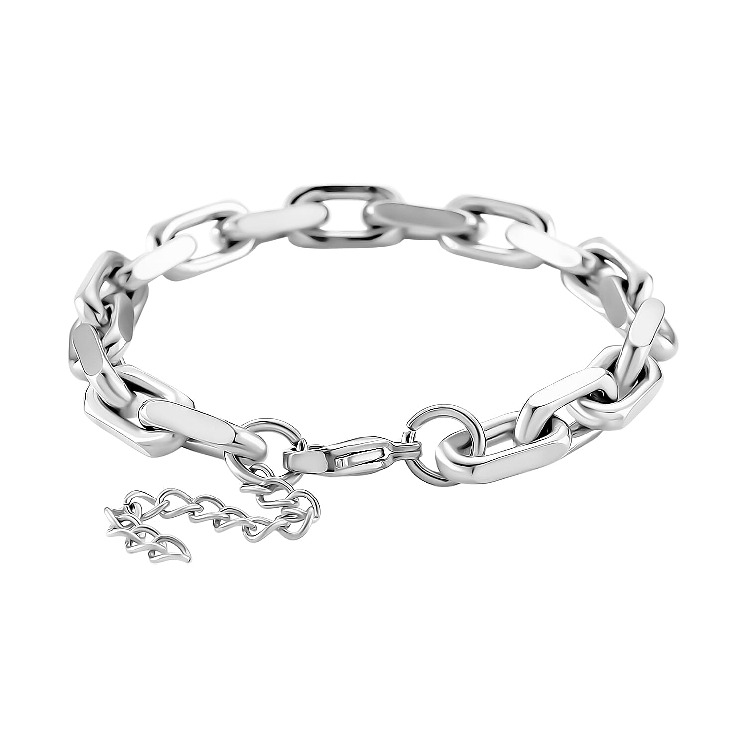 Cable Bracelet (Size - 7.5 + 1.5 Ext) with Lobster Clasp