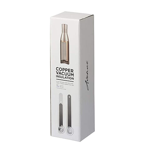 Avenue Copper Vacuum Insulated Water Bottle (590ml) - Navy