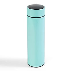 Smart Vacuum Flask with Temp Display (450ml) - Sky Blue