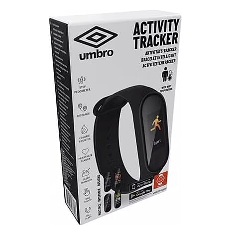 Umbro Activity Fitness Tracker (One Size) - Black