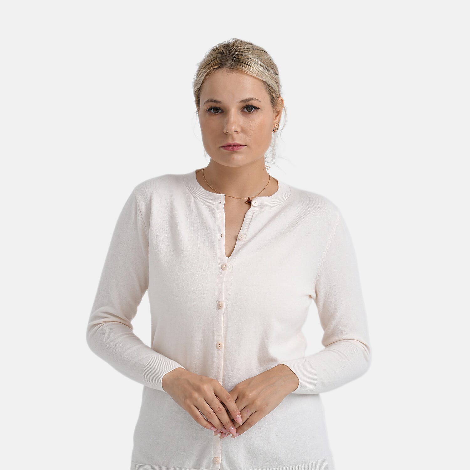 & Maisi Solid Cardigan 