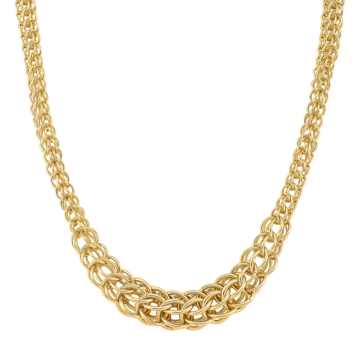 Close out Deal- Designer Inspired Byzantine Necklace (Size - 18 - 3 Ext)