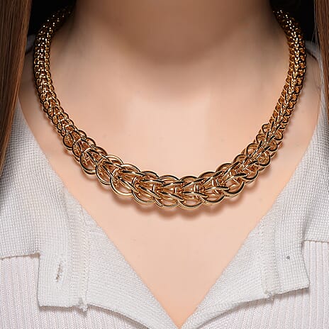 Close out Deal- Designer Inspired Byzantine Necklace (Size - 18 - 3 Ext)