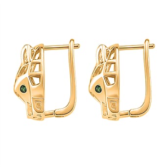 https://tjcuk.sirv.com/Products/82/1/8211503/Green-Cubic-Zirconia-Earring-with-Clasp-in-Yellow-Gold-Plated_8211503_3.jpg?w=342&h=342
