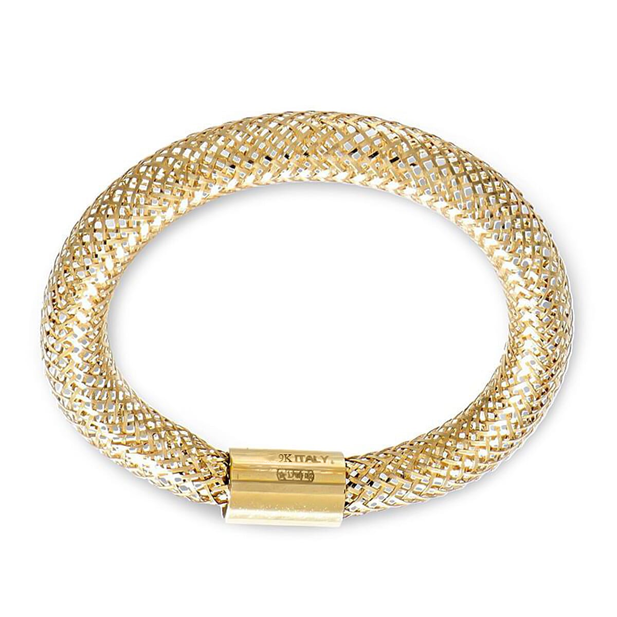 Maestro Collection- 9K Yellow Gold Mesh Ring