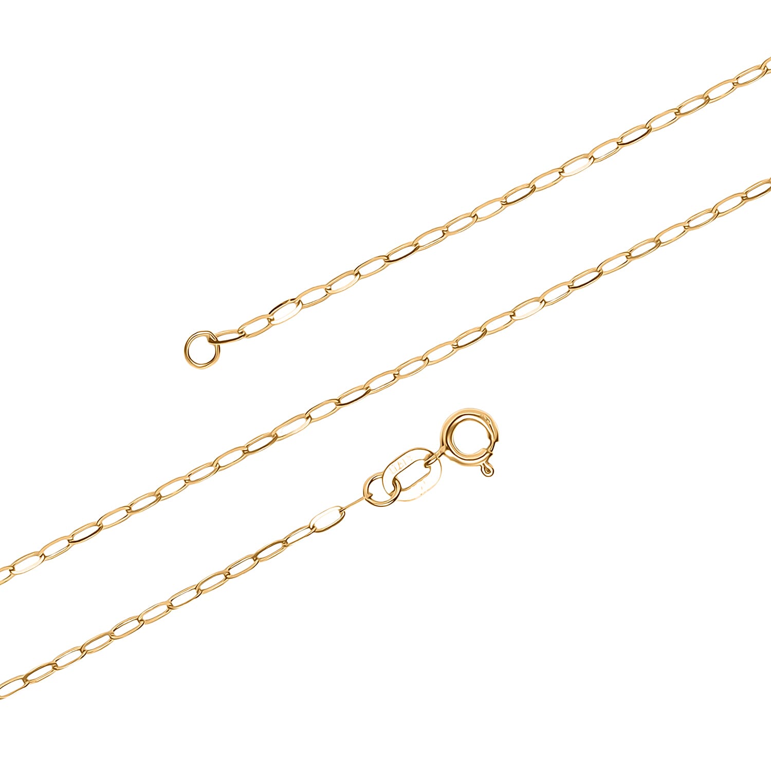 Maestro Collection - Italian Made 9K Yellow Gold Necklace (Size - 20) Maestro Collection - Italian Made 9K Yellow Gold Necklace (Size - 20)