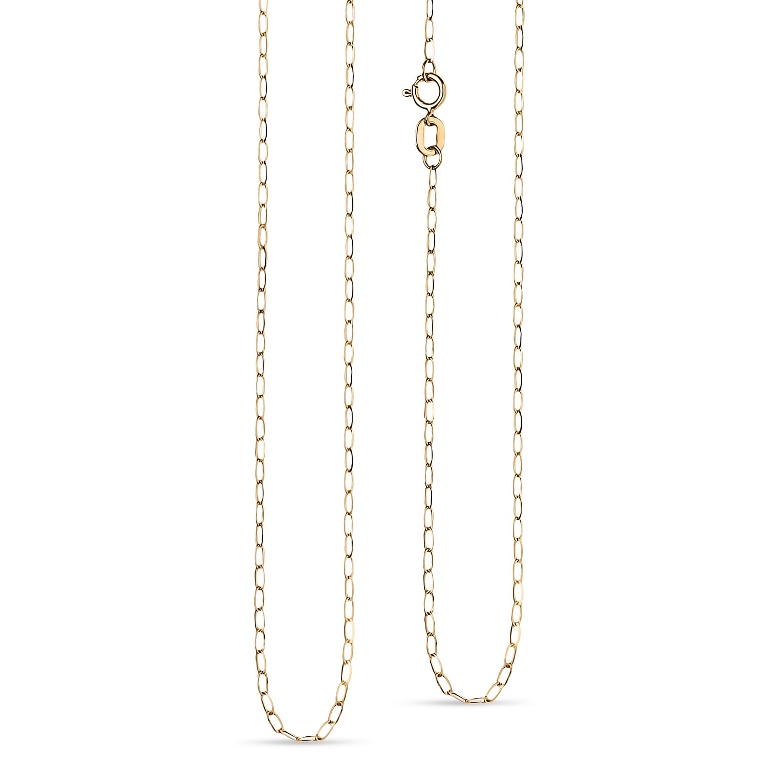 Maestro Collection - Italian Made 9K Yellow Gold Necklace (Size - 20) Maestro Collection - Italian Made 9K Yellow Gold Necklace (Size - 20)