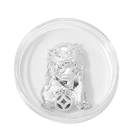 999 White Silver Bar Pixiu