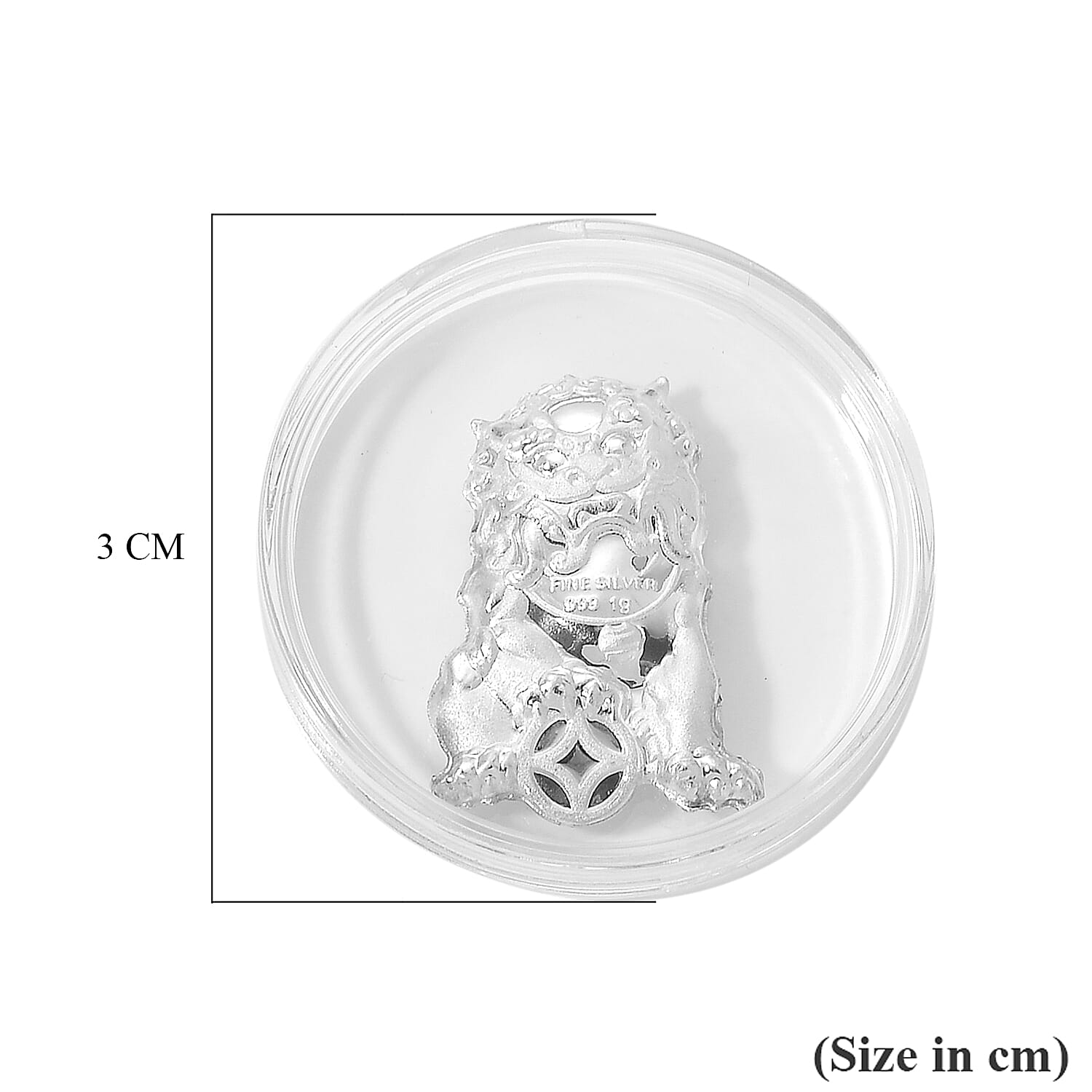 999 White Silver Bar Pixiu