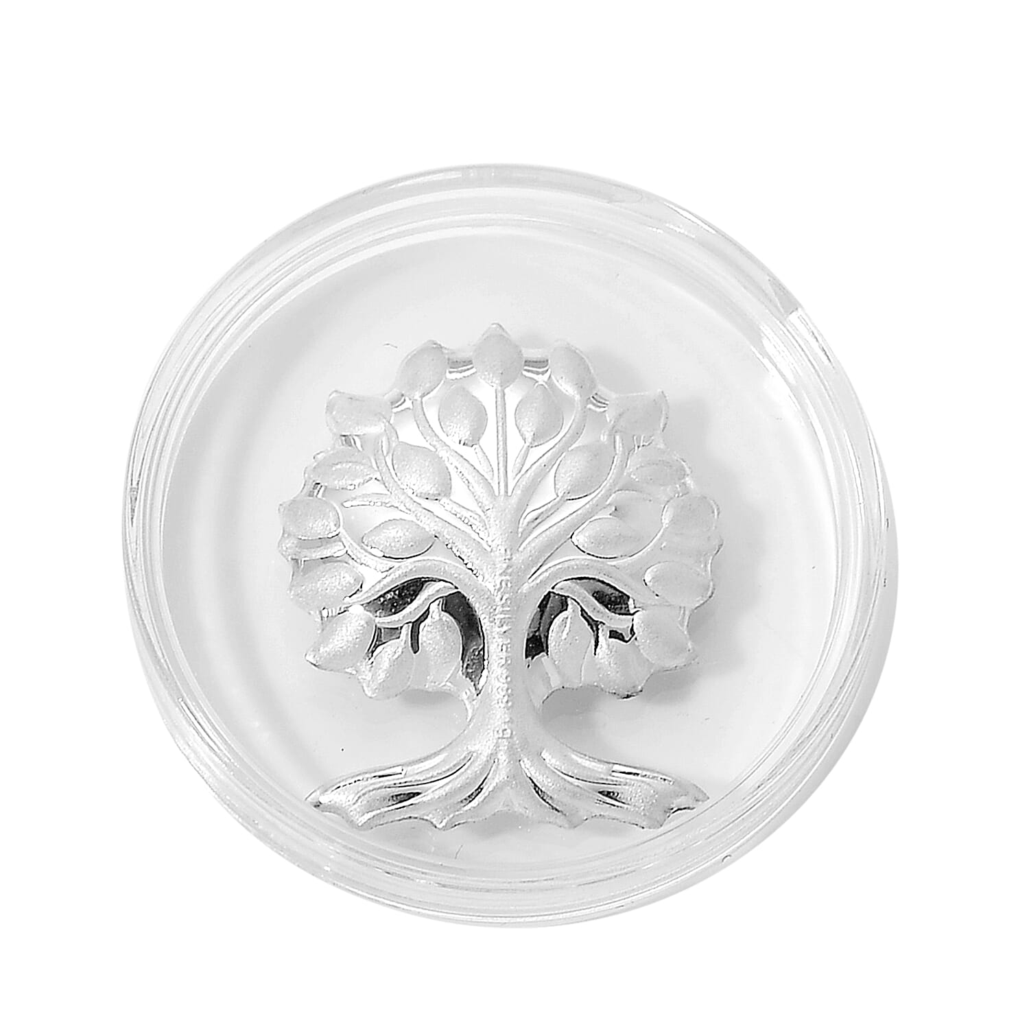 999 White Silver Bar Tree of Life