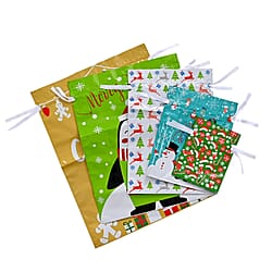 Christmas Essential - Set of 30 Christmas Drawstring Gift Bags