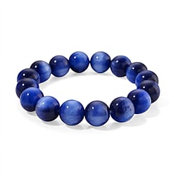 Cats Eye Style Beads Bracelet (Size 7.5 Strechable) 120.00 Ct.