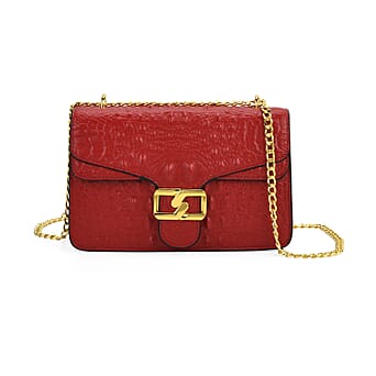 https://tjcuk.sirv.com/Products/82/1/8214472/La-Marey-Genuine-Leather-Crossbody-Bag-with-Chain-Strap-120-cm-Burgund_8214472.jpg?w=342&h=342