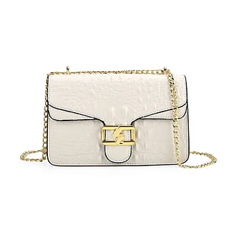 https://tjcuk.sirv.com/Products/82/1/8214475/La-Marey-Genuine-Leather-Crossbody-Bag-with-Chain-Strap-120-cm-Cream_8214475.jpg?w=342&h=342