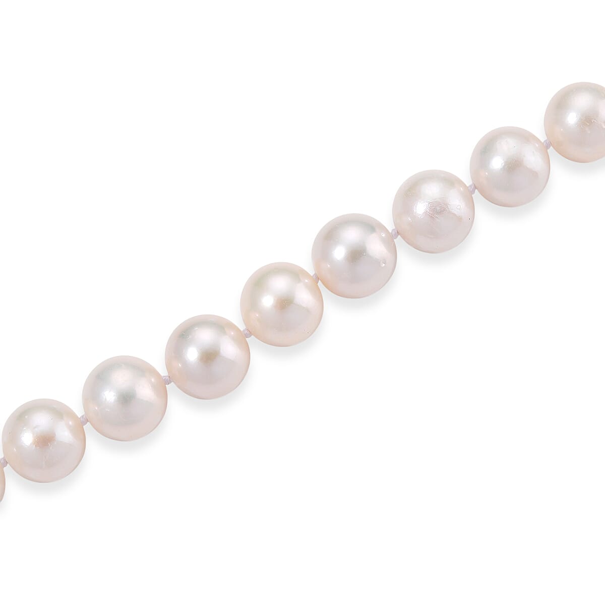 Limited Edition- AAAA Rare Size Edison Pearl  in Yellow Gold Plating Necklace (Size 20) with Magnetic Clasp 465.00 Ct.