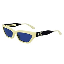 CK JEANS Ladies Injection Cat Eye Sunglasses - Blue