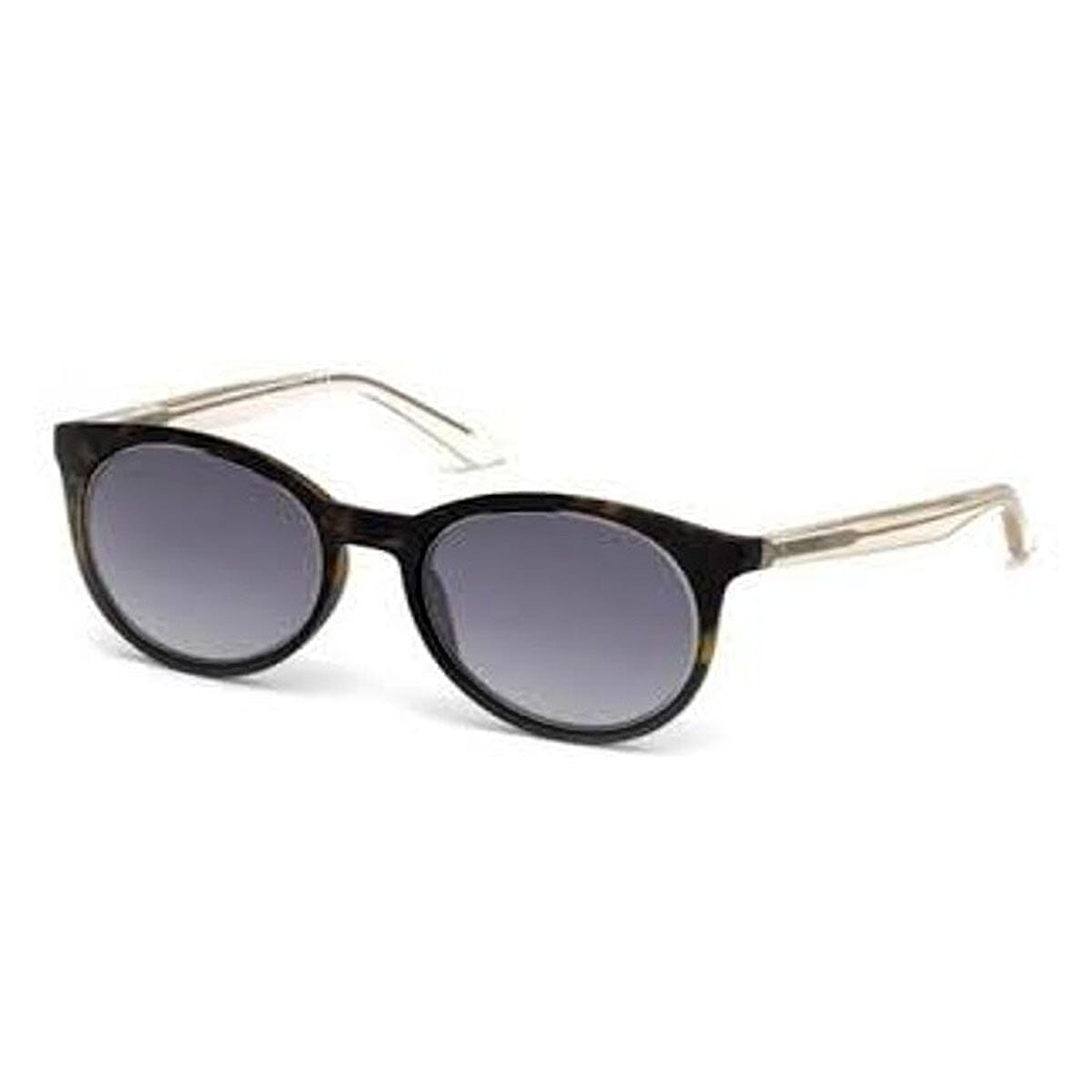 Guess Round Frame Tortoise Shell Panto Sunglasses