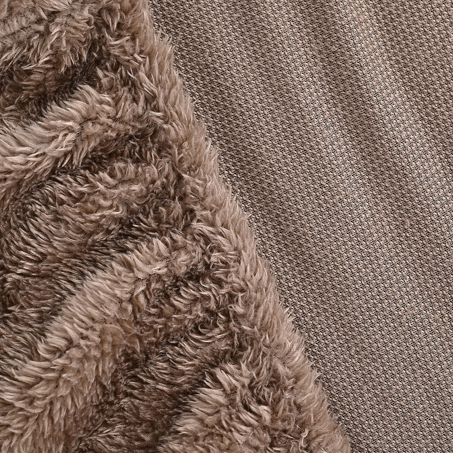 Hush Haven 4 Piece Luxury Teddy Fleece Duvet Cover Set - Inc. 1 Duvet Cover, 1 Fitted Sheet with 2 Pillowcases