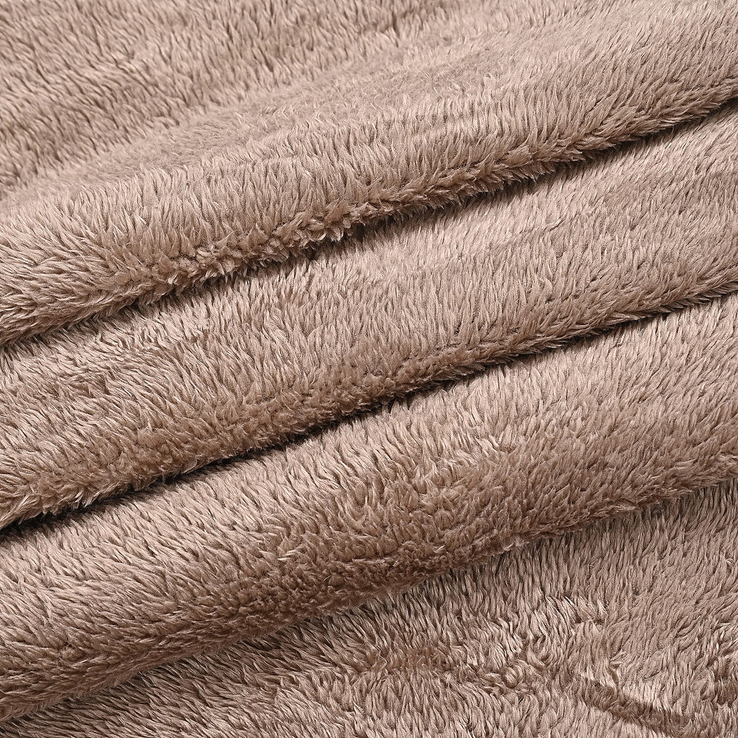 Hush Haven 4 Piece Luxury Teddy Fleece Duvet Cover Set - Inc. 1 Duvet Cover, 1 Fitted Sheet with 2 Pillowcases