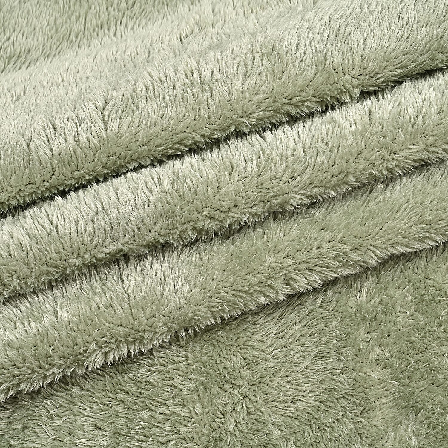 Hush Haven 4 Piece Luxury Teddy Fleece Duvet Cover Set - Inc. 1 Duvet Cover, 1 Fitted Sheet with 2 Pillowcases