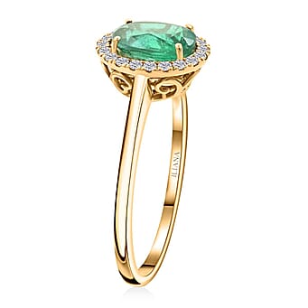https://tjcuk.sirv.com/Products/82/1/8215086/Luxoro-14K-Yellow-Gold-AAA-Zambian-Emerald-White-Diamond-I2-Ring-Gold-_8215086_3.jpg?w=342&h=342