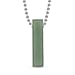 Tigers Eye Bar Pendant Necklace (Size - 24) with Lobster Clasp 90.00 Ct.