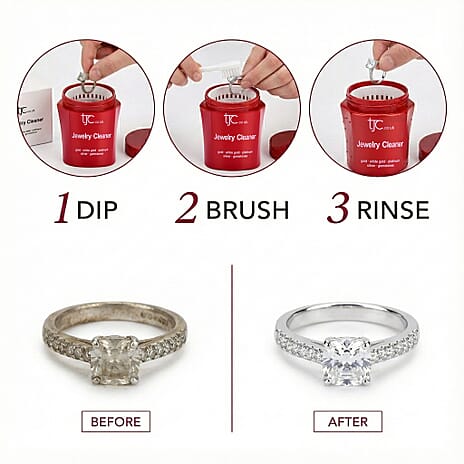 The Ultimate Care for Jewellery Collectors - Universal Eco-Friendly Non Toxic - Natural Jewelry Cleaner - Diamond Shine Formula (250 ml)