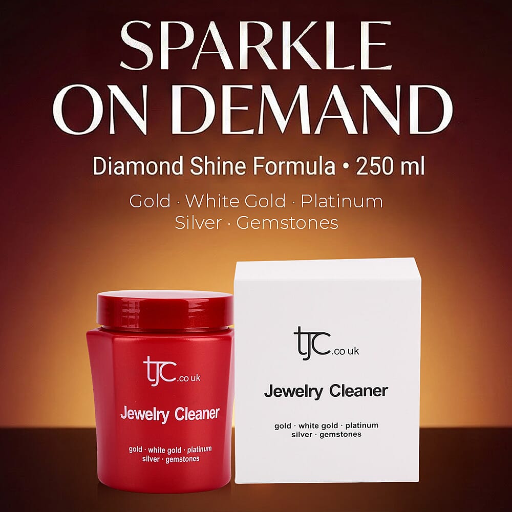 The Ultimate Care for Jewellery Collectors - Universal Eco-Friendly Non Toxic - Natural Jewelry Cleaner - Diamond Shine Formula (250 ml)