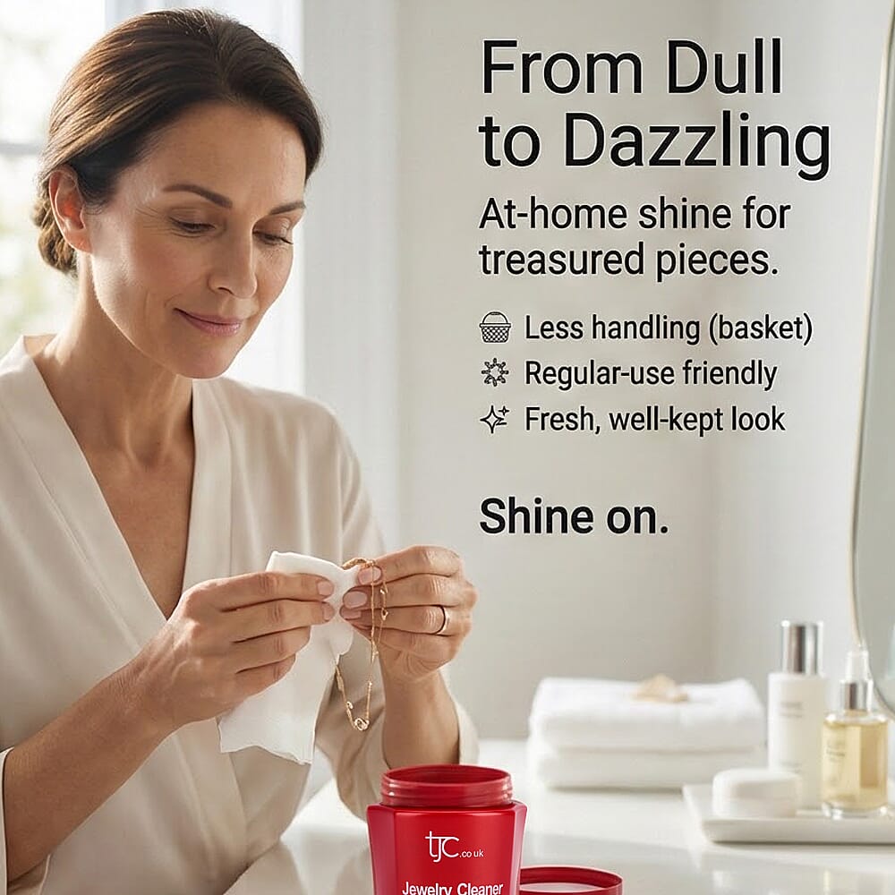 The Ultimate Care for Jewellery Collectors - Universal Eco-Friendly Non Toxic - Natural Jewelry Cleaner - Diamond Shine Formula (250 ml)