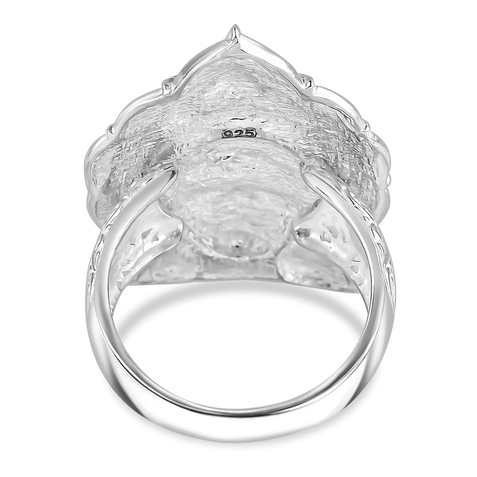 Royal Bali Collection Sterling Silver Goddess Ring, Silver Wt. 13.30 Gms.
