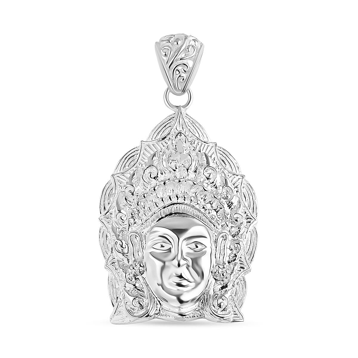 Royal Bali Collection Sterling Silver Goddess Pendant, Silver Wt. 9.70 Gms.
