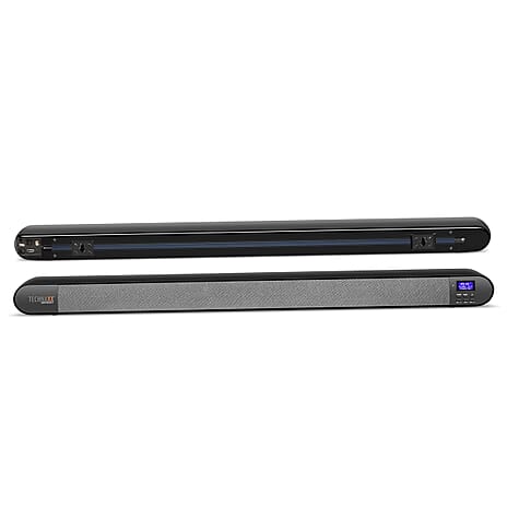 Remote Control Bluetooth Soundbar with AUX Cable - Black